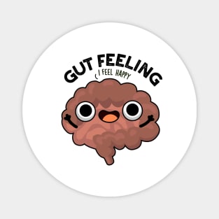 Gut Feeling Cute Anatomy Intestine Pun Magnet